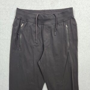 Lululemon Discipline Sweat Pants Men's Medium Black stretch Pockets Casual